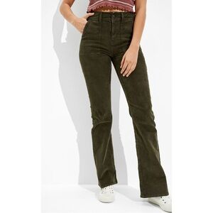 American Eagle Corduroy Super High Rise Flare Pants